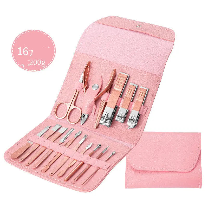 Luxury Nail Care Set – Precision Clippers, Scissors & Grooming Tools Trendarium