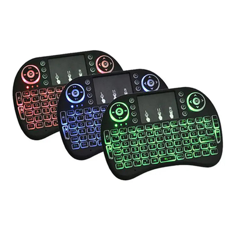 H9 Wireless Backlit Colorful Touch Remote Control Keyboard Trendarium
