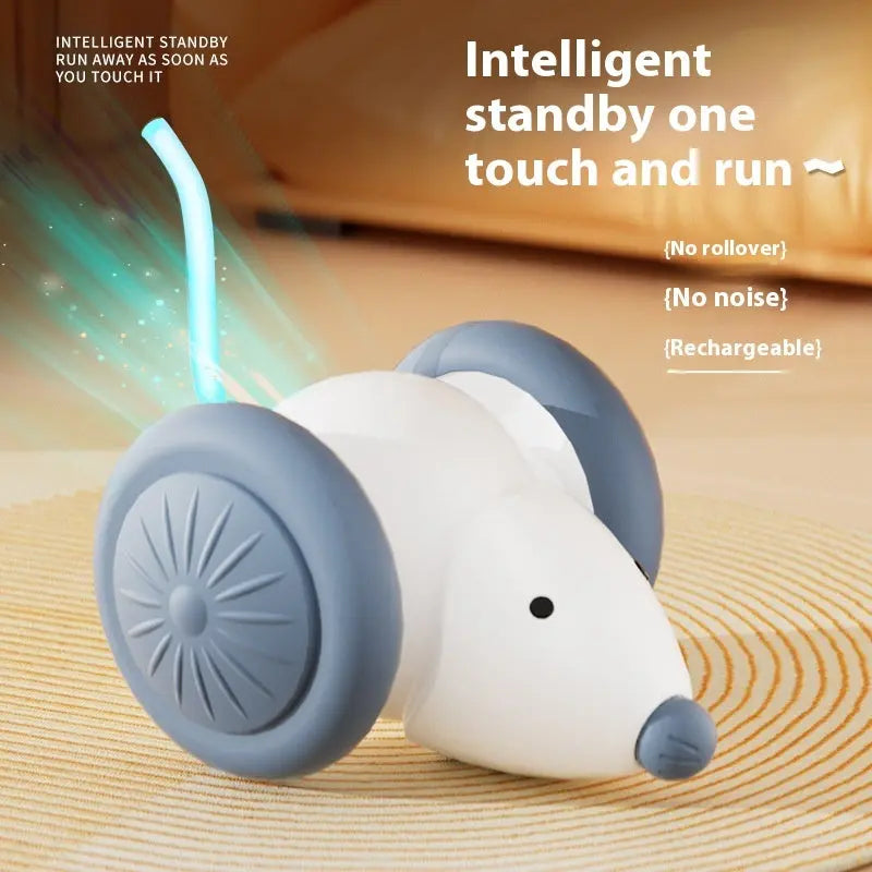 Pet Toys Interactive Cat Toy Electric Mouse Car Trendarium