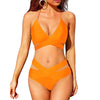 SculptGlow™ – Cutout High-Waist Bikini Set Trendarium