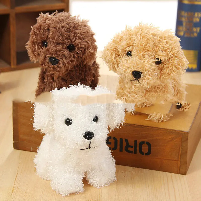 Cute plush dog plush doll pendant Teddy doll Trendarium