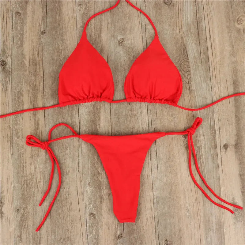 SunCrave™ Tie-Up Bikini Trendarium