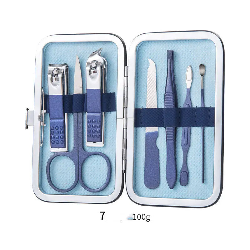 Luxury Nail Care Set – Precision Clippers, Scissors & Grooming Tools Trendarium