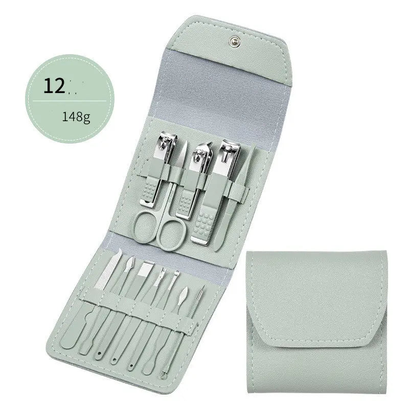 Luxury Nail Care Set – Precision Clippers, Scissors & Grooming Tools Trendarium