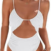 Sculpted Elegance Cutout Swimsuit Trendarium