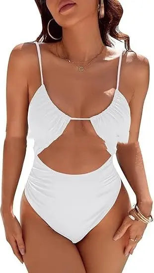 Sculpted Elegance Cutout Swimsuit Trendarium