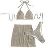 Ribbed Glow Bikini Set Trendarium