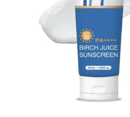 Facial Care Birch Sap Sunscreen Birch juce