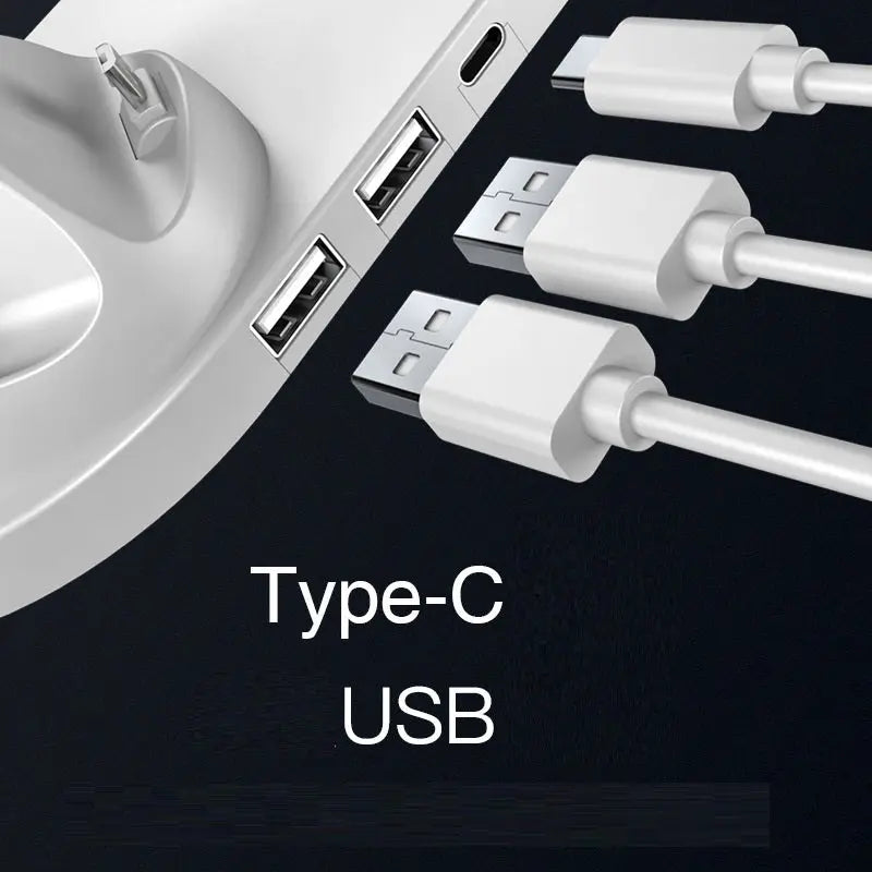 6-in-1 Wireless Charging Station – For iPhone, Apple Watch & AirPods Trendarium