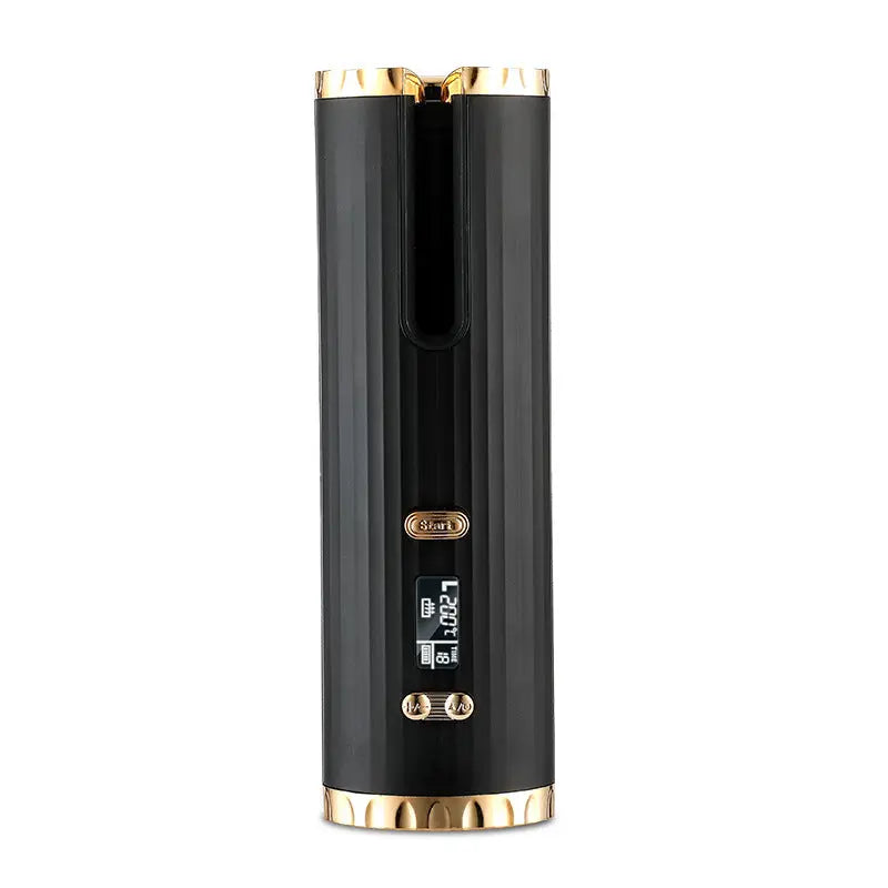 Rechargeable Automatic Hair Curler – Portable Ceramic Styler with LCD Display Trendarium