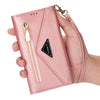 Premium Wallet-Style Phone Case with Zipper Pocket – Leather Feel Trendarium