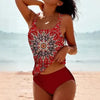 Sunset Retro High-Waist Set Trendarium