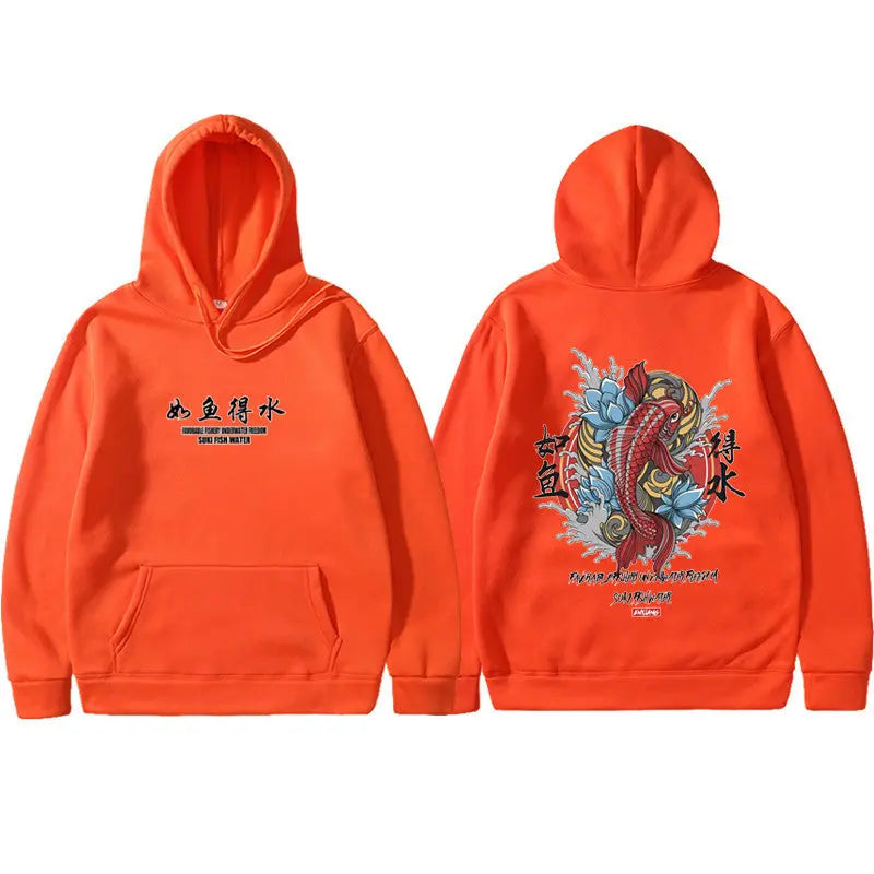 Koi Blaze Ukiyoe Streetwear Trendarium
