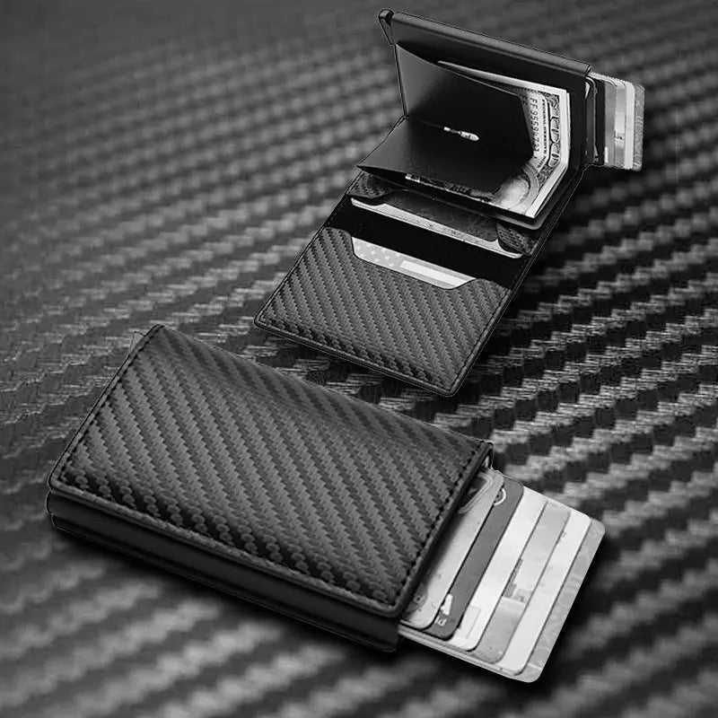 RFID-Proof Smart Wallet - CarbonVault Trendarium