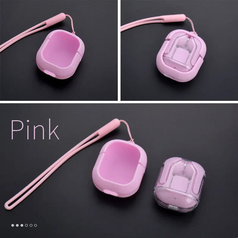 Compact Transparent Bluetooth Earbuds – ENC & Smart Display Trendarium