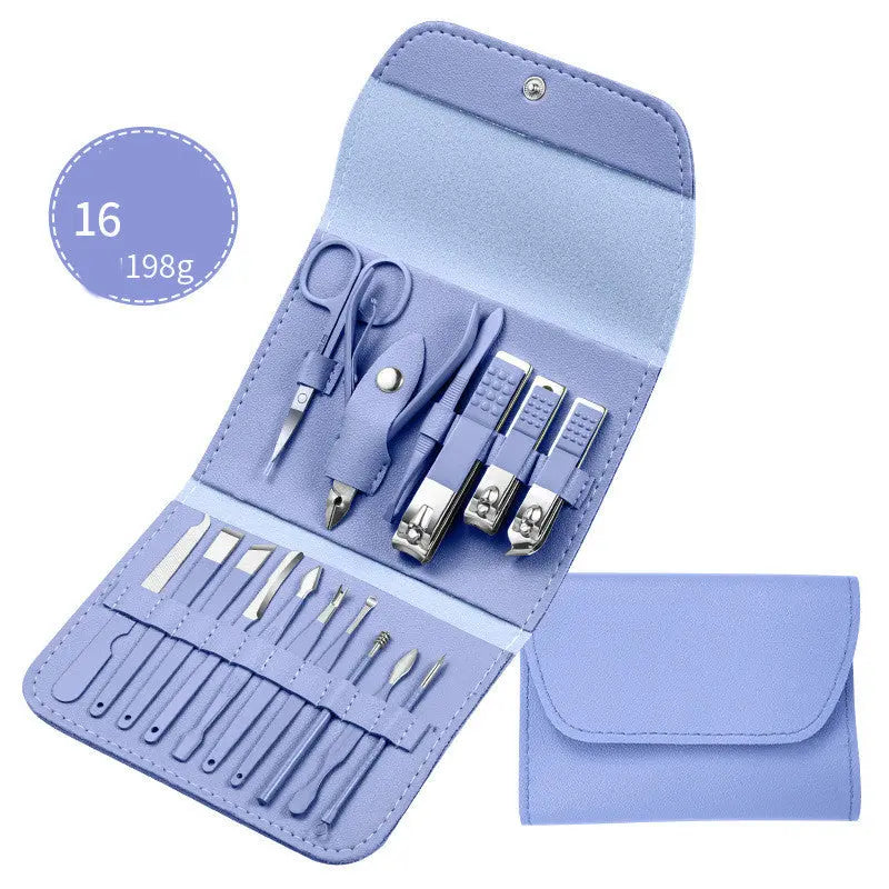 Luxury Nail Care Set – Precision Clippers, Scissors & Grooming Tools Trendarium