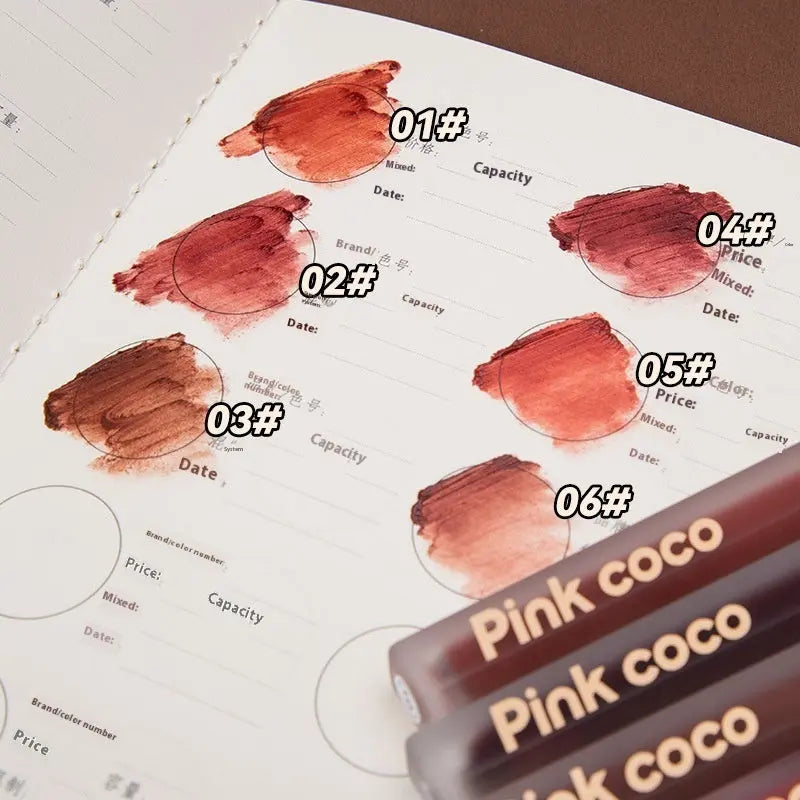 Lip Lacquer Rich Color Lasting Soft Mist Pink Coco