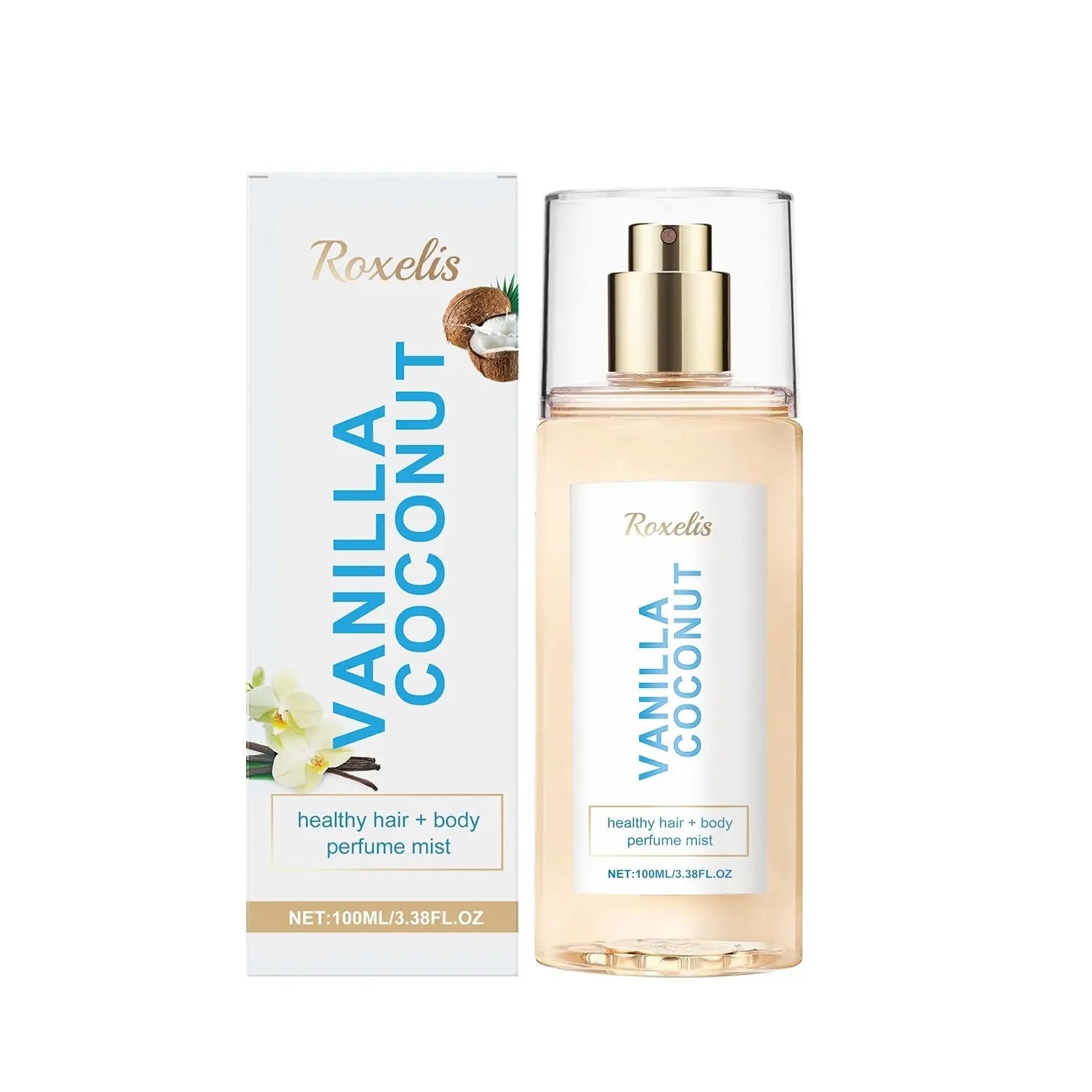 Coconut Veil – Hair & Body Mist” Roxelis