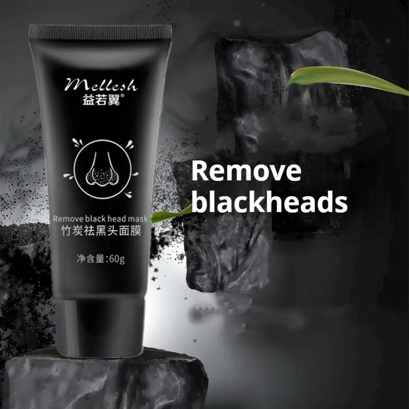 PurePore Detox Mask – Bamboo Charcoal Deep Cleansing for Acne & Pore Refining Mellesh