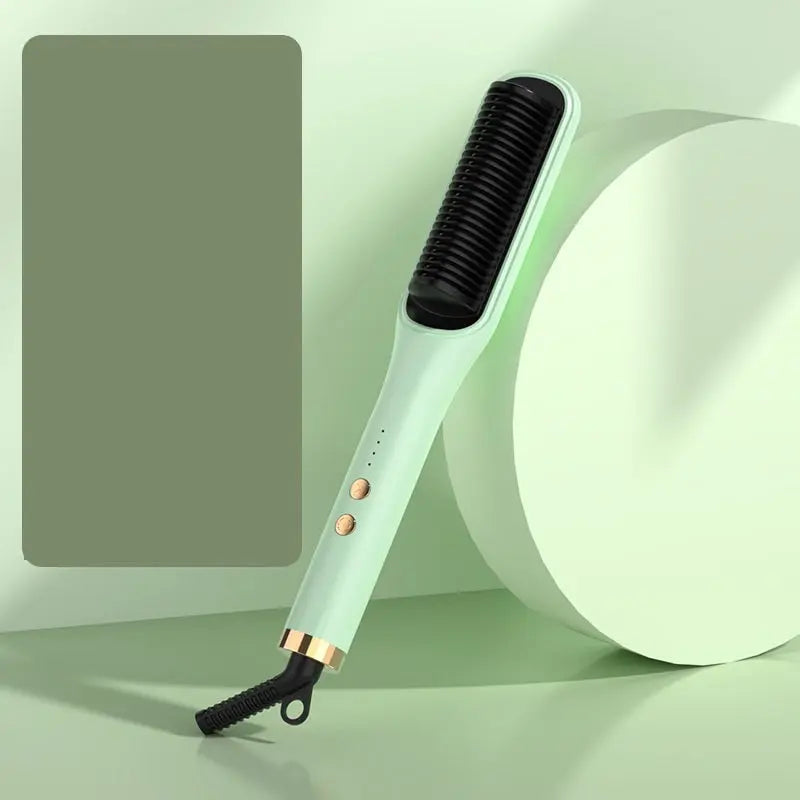 SleekGlow Ionic Hair Straightening Comb Trendarium