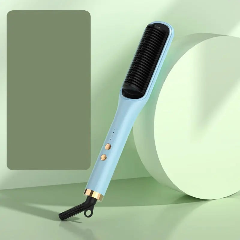 SleekGlow Ionic Hair Straightening Comb Trendarium