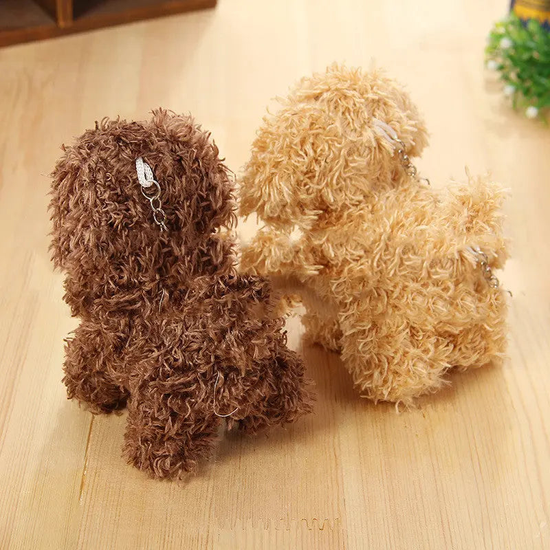 Cute plush dog plush doll pendant Teddy doll Trendarium