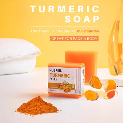 Turmeric Soap  Refreshing Facial Soap Bath Rubriel