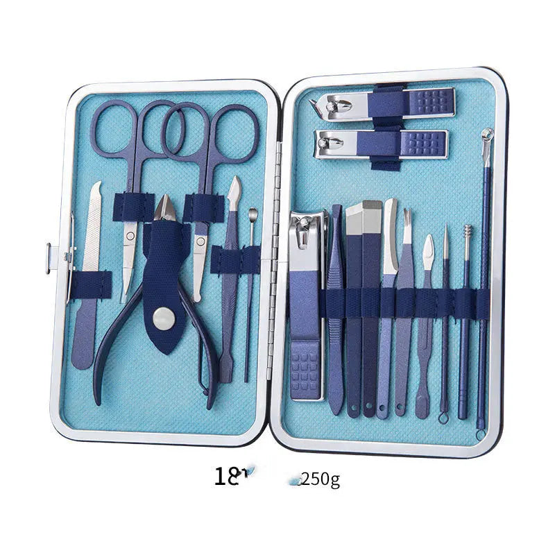 Luxury Nail Care Set – Precision Clippers, Scissors & Grooming Tools Trendarium