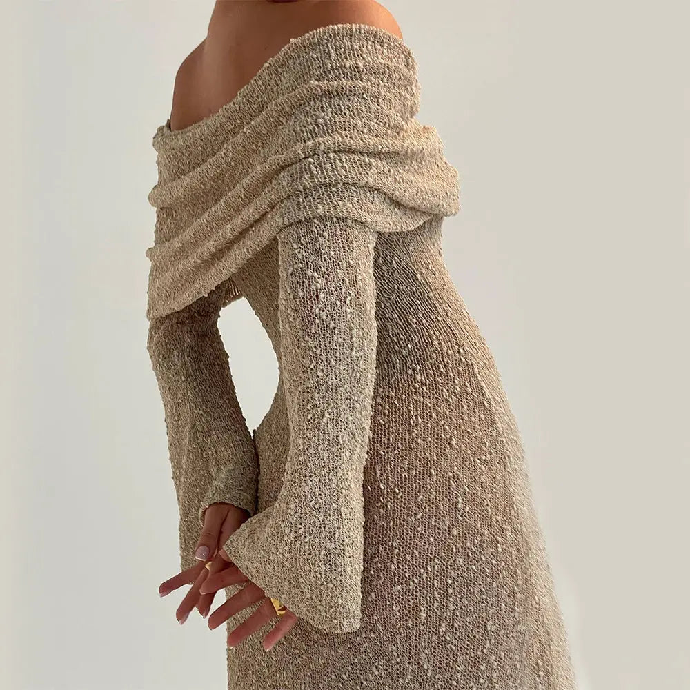 AuraWave™ Knit Beach Dress Trendarium