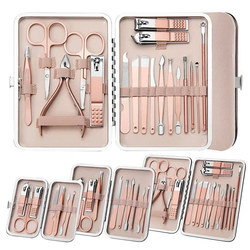 Luxury Nail Care Set – Precision Clippers, Scissors & Grooming Tools Trendarium