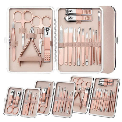 Luxury Nail Care Set – Precision Clippers, Scissors & Grooming Tools Trendarium