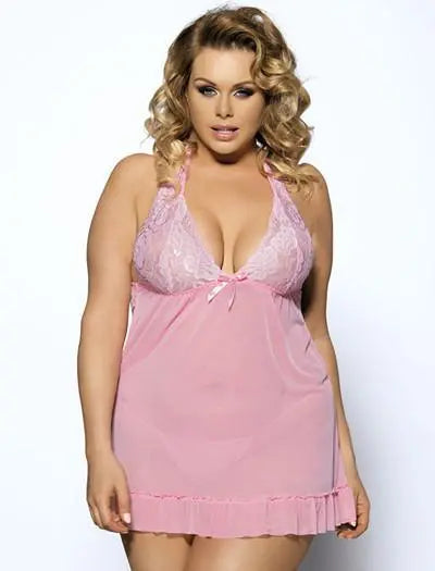 VelvetDream Plus Size Nightdress Trendarium