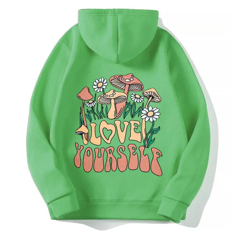 CozyMood ‘Smile’ Print Hoodie Trendarium