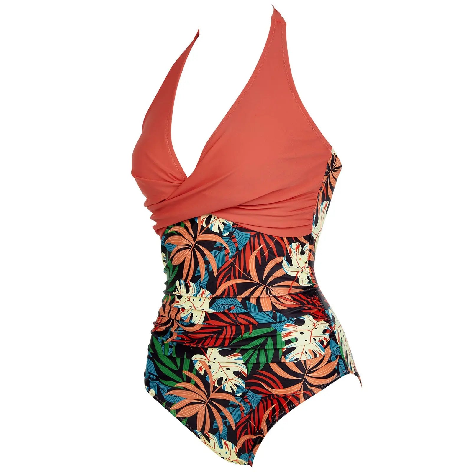 Vivid Allure Backless One-Piece Trendarium