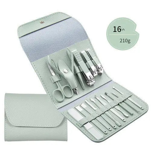 Luxury Nail Care Set – Precision Clippers, Scissors & Grooming Tools Trendarium