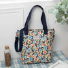 Versatile Large Capacity Floral Canvas Crossbody Shoulder Bag Trendarium