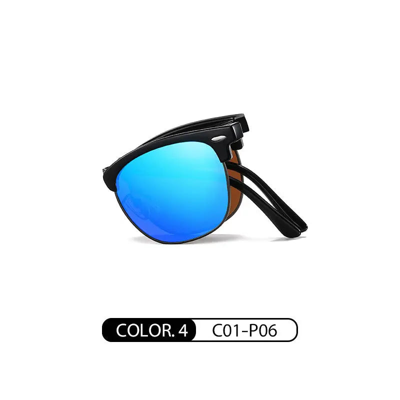 Polarized Color Sunscreen Folding Sunglasses DANDA EYEWEAR