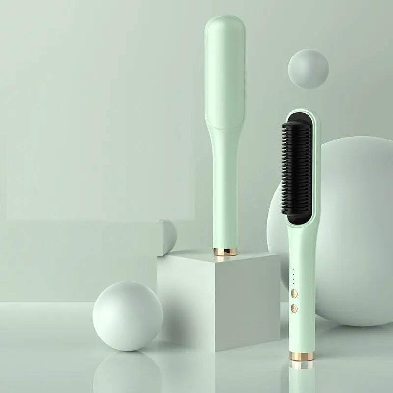 SleekGlow Ionic Hair Straightening Comb Trendarium