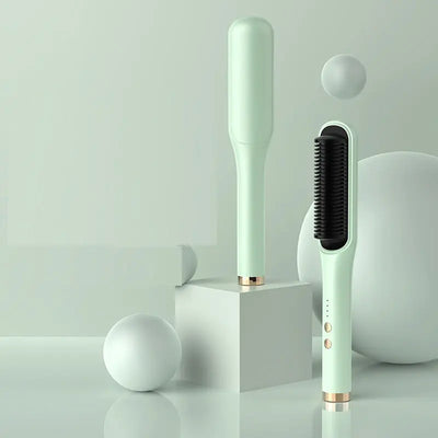 SleekGlow Ionic Hair Straightening Comb Trendarium