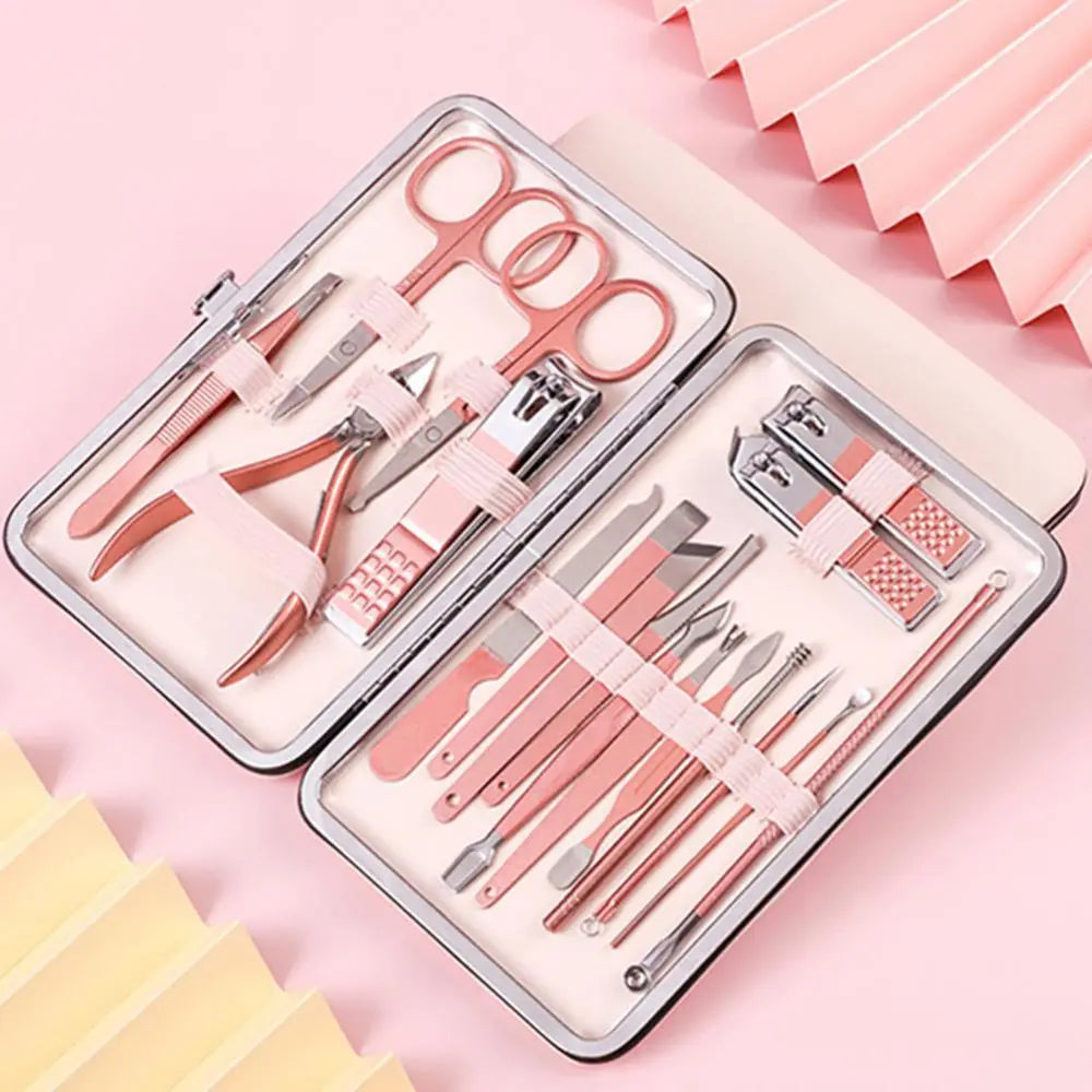 Luxury Nail Care Set – Precision Clippers, Scissors & Grooming Tools Trendarium
