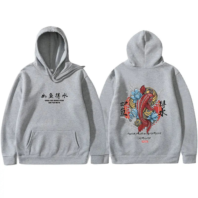 Koi Blaze Ukiyoe Streetwear Trendarium