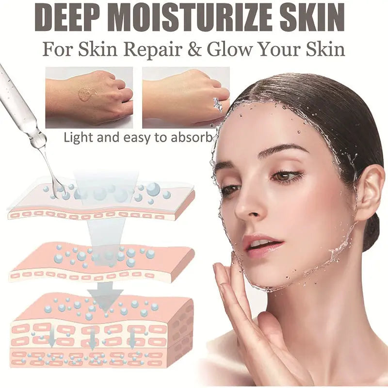ArbutinGlow Hydration Serum – Brightening & Moisturizing for Dewy, Even-Toned Skin Yurhersu