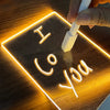 LumaBoard™ – LED Acrylic Message Panel with Marker Trendarium