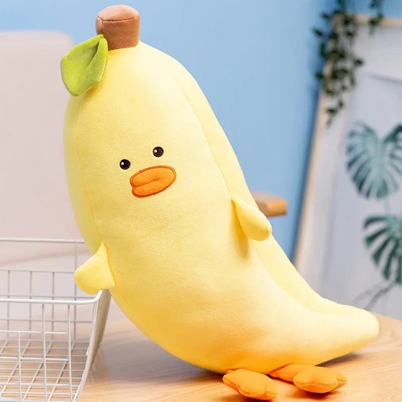 Cute Banana Pillow Carrot Doll Fruit Plush Toy Trendarium