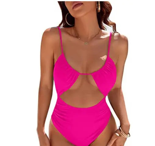 Sculpted Elegance Cutout Swimsuit Trendarium