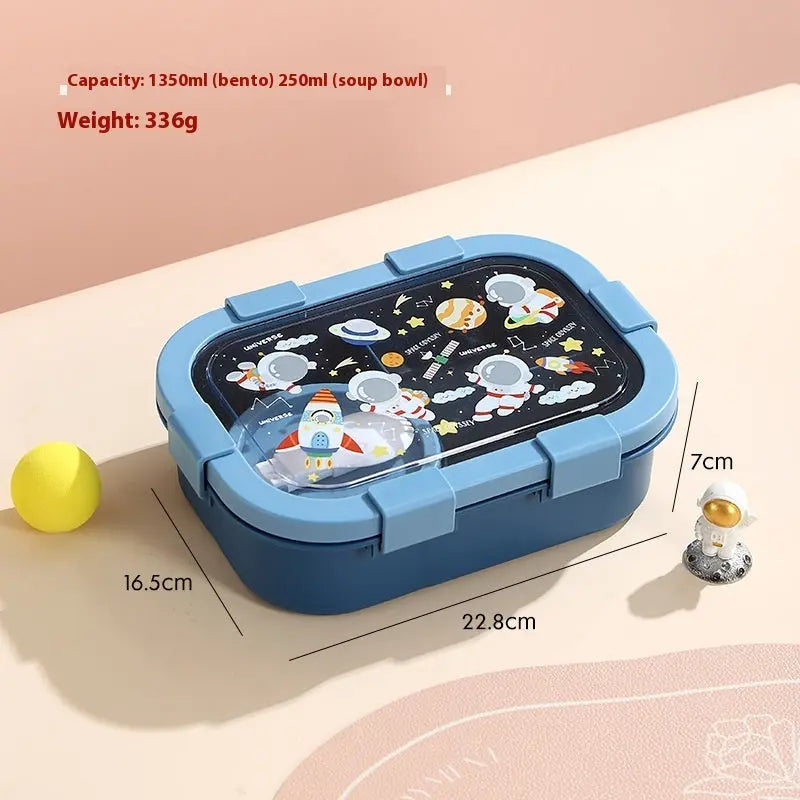 Cartoon Compartment Heating Lunch Box Trendarium