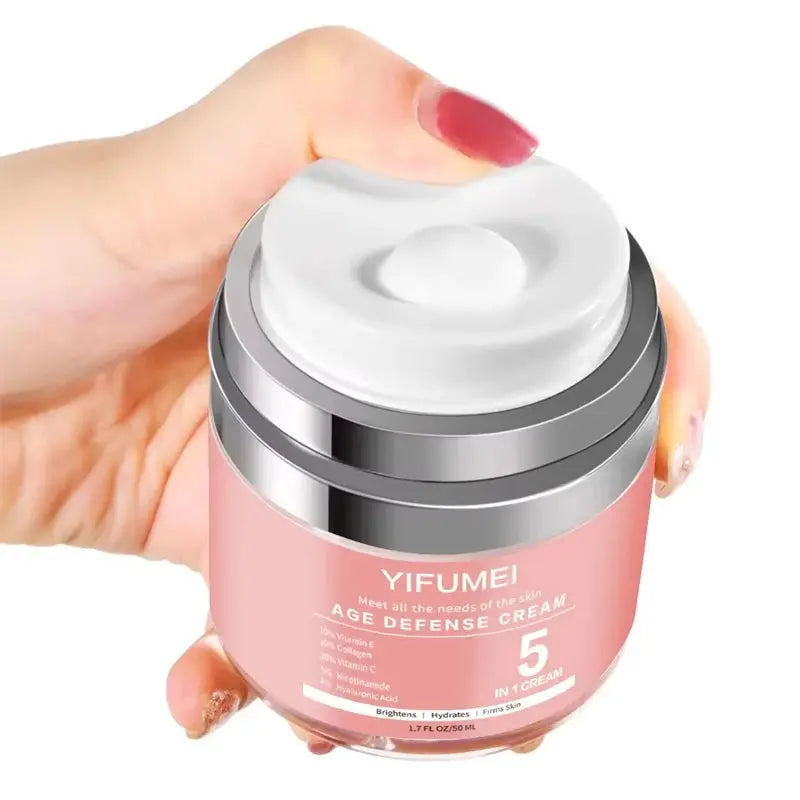 Korean Age Defense 5-in-1 Face Cream – Hydrating & Firming YUFUMEI