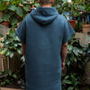 Short-Sleeve Surf Poncho - Cotton Waffle
