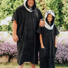 Short-Sleeve Poncho PANDA - For KIDS (Size 122-150)