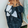 Short-Sleeve Poncho WOLF - For KIDS (Size 122-150)